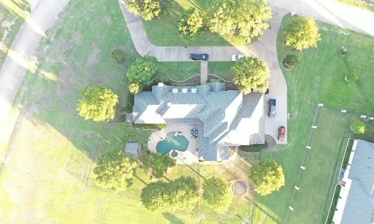 New shingle roof installation on a home in Snyderville